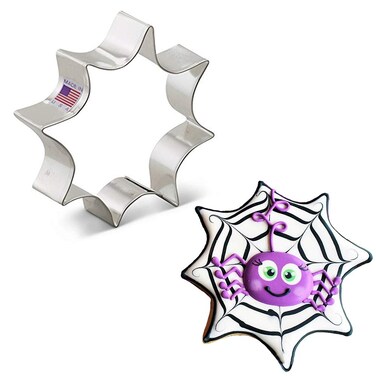Spider Web Cookie Cutter 425 Made in USA by Ann Clark