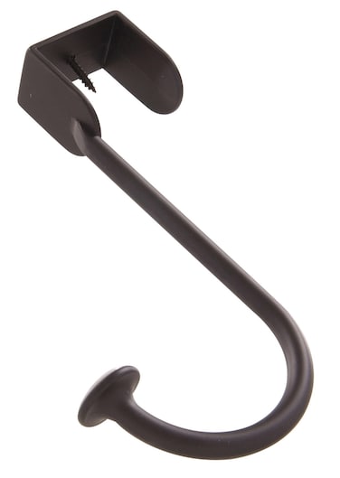 Hardware Essentials 852328 Over The Door Hook Oil Rubbed Bronze