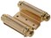The Hillman Group 852546 3 Double Acting Spring Hinge  Satin Brass Finish