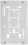 Leviton 427771WB Surface Mount Backbox Single Gang White 145