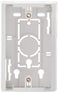 Leviton 427771WB Surface Mount Backbox Single Gang White 145