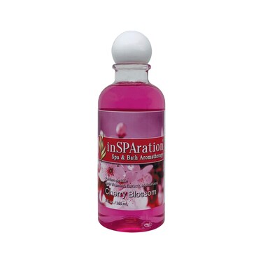 inSPAration Spa and Bath Aromatherapy 112X Spa Liquid 9Ounce Cherry BlossomPink