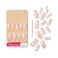 Gold Finger Gel Glam Design Nails 3 PACK
