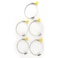 Big Horn 11754PK 4Inch Left Hand Bridge Clamps 5Pack