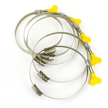 Big Horn 11754PK 4Inch Left Hand Bridge Clamps 5Pack