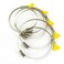 Big Horn 11754PK 4Inch Left Hand Bridge Clamps 5Pack