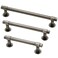 Franklin Brass Francisco 10Pack Cabinet Handles 3 Hole to Hole Heirloom Silver Kitchen Cabinet Pulls Drawer Handles Cabinet Hardware Dresser Drawer Pulls P29520K904B