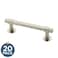 Franklin Brass Francisco 10Pack Cabinet Handles 3 Hole to Hole Satin Nickel Kitchen Cabinet Pulls Drawer Handles Cabinet Hardware Dresser Drawer Pulls P29520KSNB