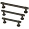 Franklin Brass Francisco 10Pack Cabinet Handles 4 Hole to Hole Warm Chestnut Kitchen Cabinet Pulls Drawer Handles Cabinet Hardware Dresser Drawer Pulls P29617KWCNB