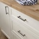 Franklin Brass Francisco 10Pack Cabinet Handles 4 Hole to Hole Warm Chestnut Kitchen Cabinet Pulls Drawer Handles Cabinet Hardware Dresser Drawer Pulls P29617KWCNB