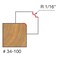 Freud 34100 116 Radius Rounding Over Bit