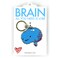 I Heart Guts Brain Keychain  All You Need is Lobe  2 Engraved Enamel Metal Keychain