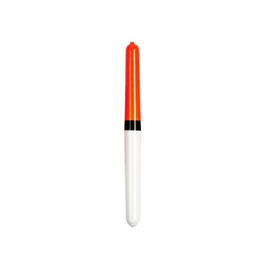 Little Joe Pole Floats  RedWhite  10 in  HighVisibility Weighted