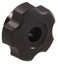 The Hillman Group 55439 Fluted Female Knob 172InchFits M6 2Pack
