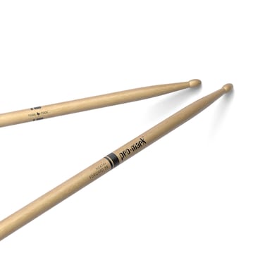 ProMark Drum Sticks  Classic Forward 5B Drumsticks  Drum Sticks Set  Oval Wood Tip for Dark Warm Tone  Hickory Drum Sticks  Consistent Weight and Pitch  1 Pair