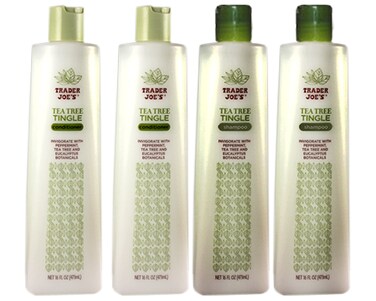 Trader Joes Tea Tree Tingle Moisturizing Shampoo  Conditioner 4 Pack 2 Each  CRUELTY FREE