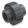 NDS U1000S PVC Pipe Fitting 1Inch Slip Union Schedule 80 EPDM Oring Gray