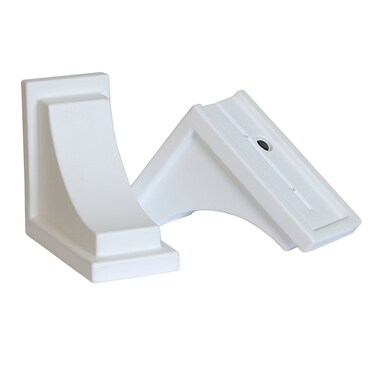 Mayne 4828W Nantucket White 2pk Decorative Brackets