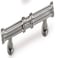 Laurey 11559 Cabinet Hardware 3Inch Column Pull Satin Nickel