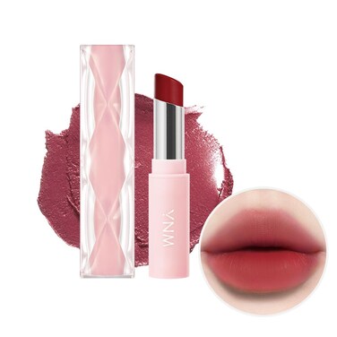 YNM Cream Matte Lipstick 06 PLUM MAUVE 55g Long Lasting NonDryingKbeauty Buildable Lightweight Formula SemiSheer Highly Pigmented