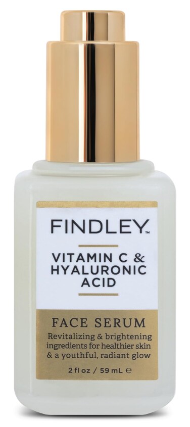 Findley Vitamin C  Hyaluronic Acid Face Serum  Revitalizing  Brightening  Healthier Skin  a Youthful Radiant Glow 2 Fl Oz