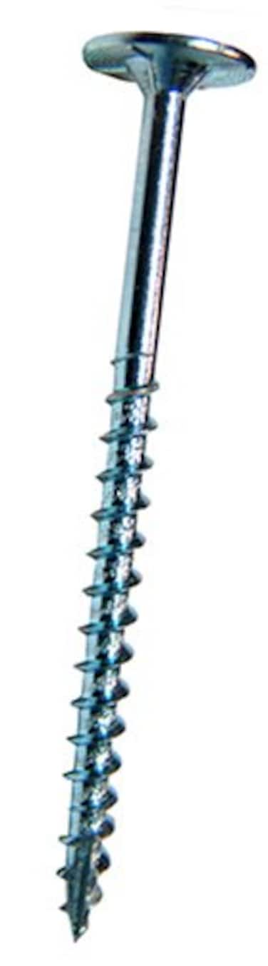 FASTCAP PHZ83inch50PC PowerHead 3Inch Cabinet Installation Screws 50Pack Zinc