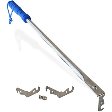 Grill Floss Premium Grill Scraper for Outdoor Grill with Round Grates  Alternative to Grill Brush for Outdoor Grill  BBQ Grill Grate Cleaner Cleans Top and Bottom of Grill Without Lifting Grates