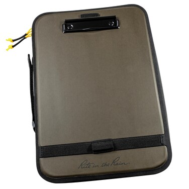Rite in the Rain Monsoon Command Desk 13 x 97 Zippered and Water Resistant TPU Fabric Side Handle No 298