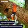Fusion Adjustable Lanyard with DRing Orange30 INCHES TZP163