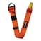 Fusion Adjustable Lanyard with DRing Orange30 INCHES TZP163