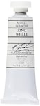 M Graham 12Ounce Tube Gouache Paint Zinc White