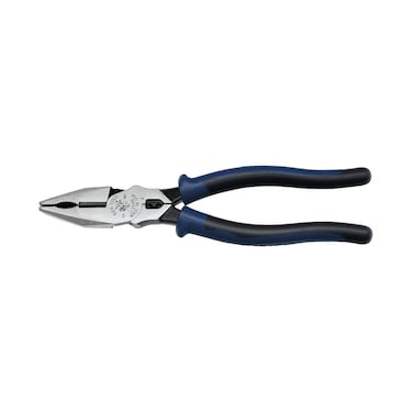 Klein Tools J12098 Universal Combination Pliers with Crimping Die Toothed Pipe Grip Induction Hardened Knives