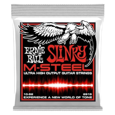 Ernie Ball Skinny Top Heavy Bottom Slinky MSteel Electric Guitar Strings 1052 Gauge P02915
