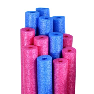 Robelle 12Pack Pool Noodles Blue and Pink