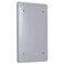 BELL PBC100GY Weatherproof Device Receptacle Blank Cover 1Gang Gray