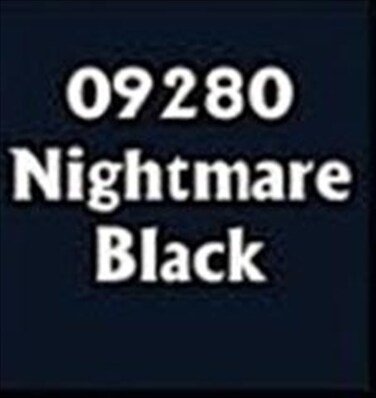 Nightmare Black Master Series Paints