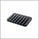 Yamazaki Home Soap Tray  Silic One Holder Dish for Sink Silic One One Size Black
