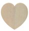 Creative Hobbies Unfinished Wood Heart Cutout Shapes Ready to Paint or Decorate 35 Inch Wide  12 Pack