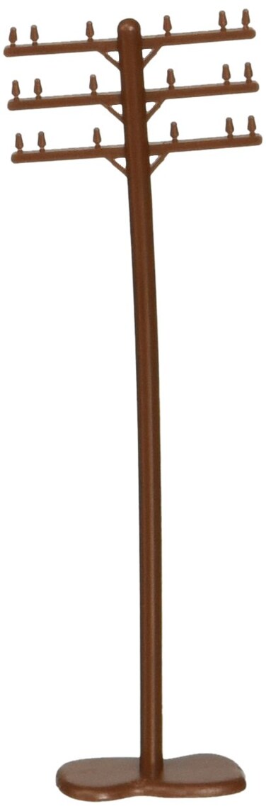 Bachmann Trains  Scenery Accessories  TELEPHONE POLES 12 pcs  N Scale