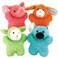 Zanies Cuddly Berber Baby Elephant Dog Toys Pink 8Inch