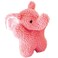 Zanies Cuddly Berber Baby Elephant Dog Toys Pink 8Inch