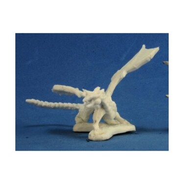 REAPER Bones Dragon Hatchling Blue Miniature