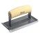 Bon 12469 Curved End Edger  Stainless Steel 6in X 3in  14in Radius X 38in Lip Wood Handle