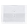 JAM PAPER Plastic Envelopes with Button  String Tie Closure  Index Size  5 12 x 7 12  Clear  12Pack
