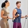 SPRI Braided Xertube Resistance Bands  Premium Exercise Band for Men  Women  Workout Equipment for Home Gym Fitness Training  Comfort Grip for Strength Weights and Resistance  Medium