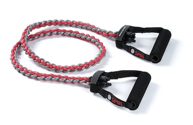 SPRI Braided Xertube Resistance Bands  Premium Exercise Band for Men  Women  Workout Equipment for Home Gym Fitness Training  Comfort Grip for Strength Weights and Resistance  Medium