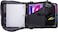 Caseit The Dual 20 Zipper Binder  Two 2 Inch DRings  5 Subject File Folder  Multiple Pockets  800 Sheet Capacity  Comes with Shoulder Strap  Black Dual301