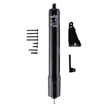 Wright Products V2012BL Heavy Duty TapNGo Pneumatic Closer Black