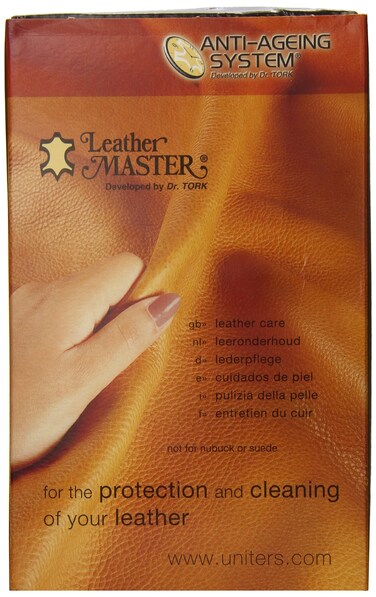 Leather Master Leather Care Kit 150ml  All Purpose Leather Cleaner Conditioner Protector and Polish To Clean and Detail A Car Interior Seat Shoe Boot Purse Bag Couch Sofa and More