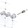 DANCO Bathtub and Shower 3Handle RemodelRebuild Trim Kit for Gerber Faucets  Knob Handle  11B1H 11B1C 11B4D  Chrome 39617